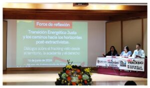 Foro contra el fracking